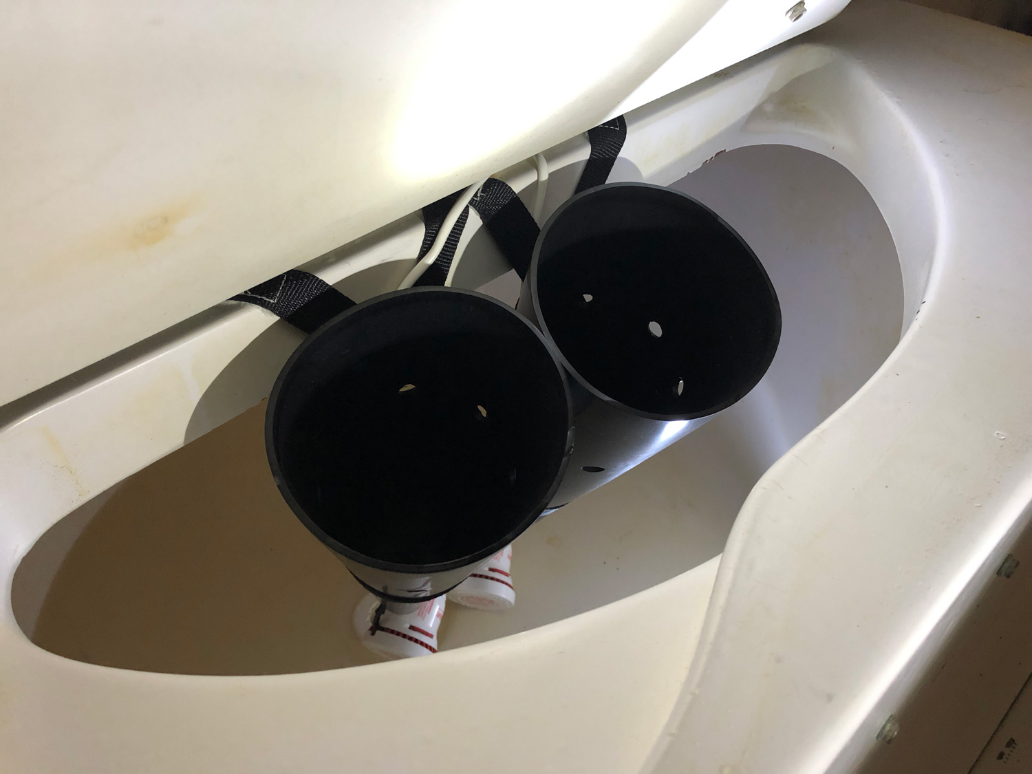 Velcro Bait Sock Install Easy to install tuna tubes Removable Tuna Tubes