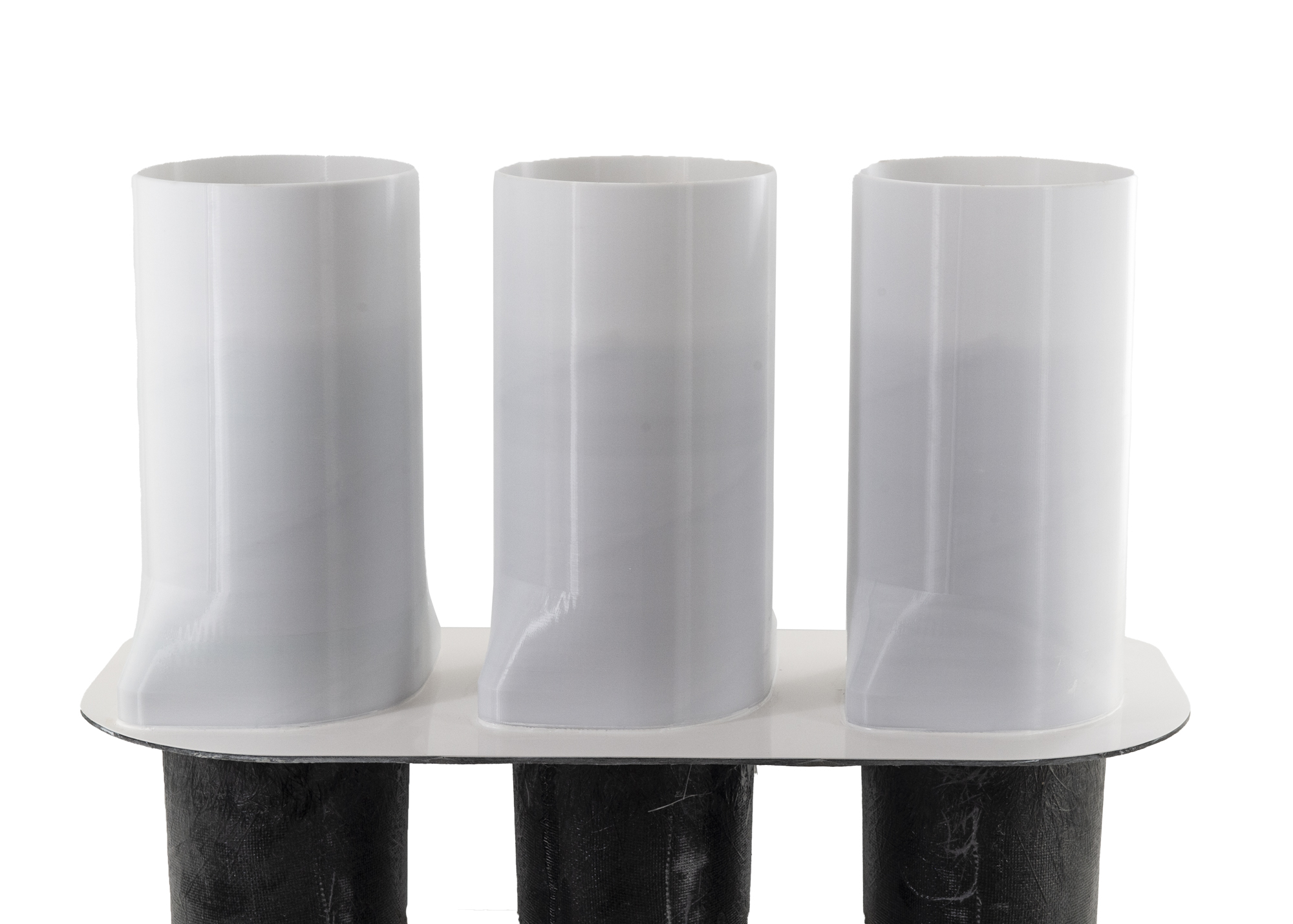 Hybrid Tuna Tube Extenders Double wall construction keeps water off the deck and you. Fully enclosed drain system