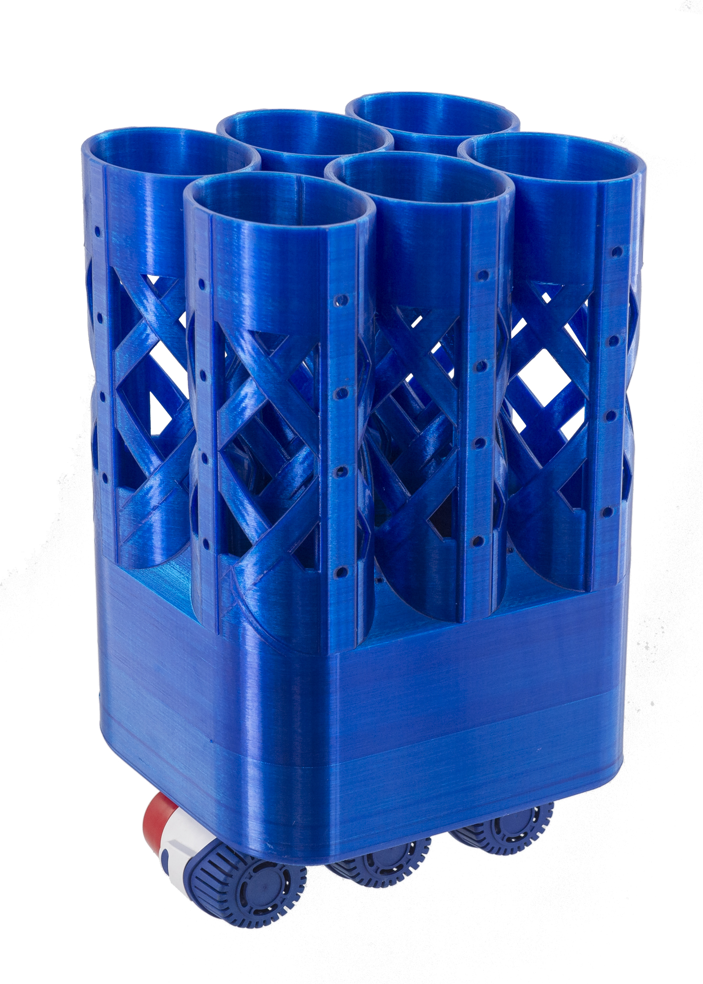 Tuna Tubes for Bullet Bonito. On deck tuna tube set. Bonito tube that holds 6 small baits, perfect for bullet bonito used in Wahoo and King Mackerel Fishing