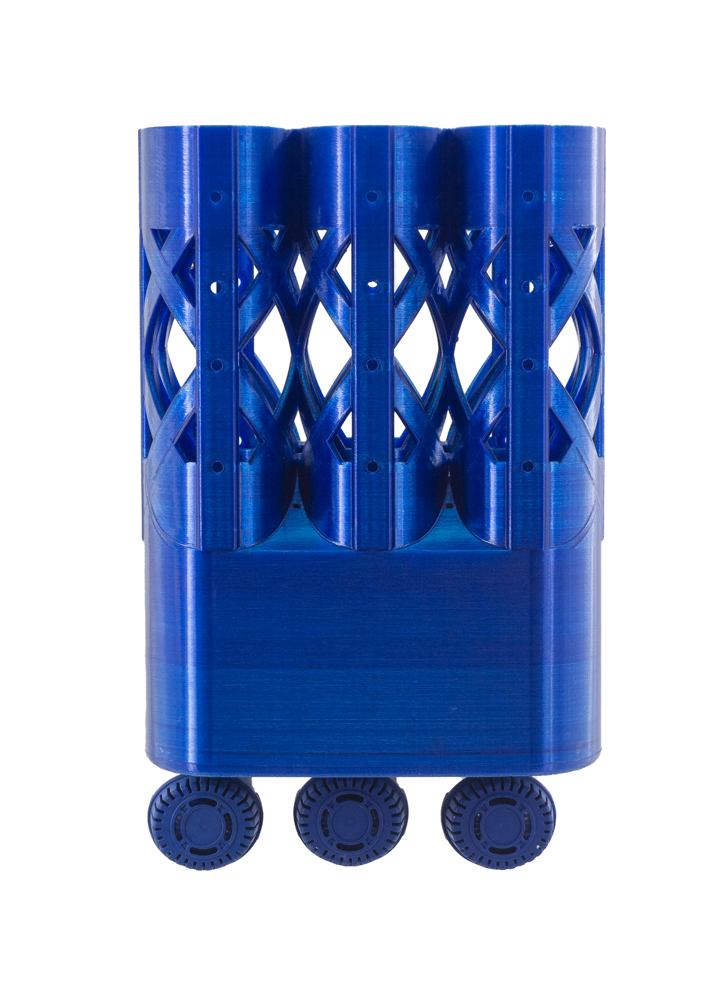 Hold 6 bullet bonito with this 6 bank tuna cage! Bonito tuna tube that holds 6 small baits, perfect for bullet bonito used in Wahoo and King Mackerel Fishing